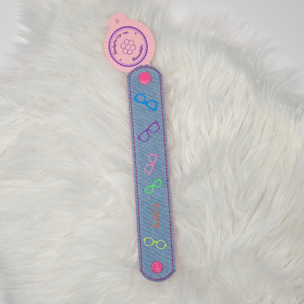 Jeans Armband Neon-Brillen - 18,5cm - No 2